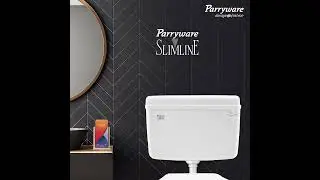 Parryware Slimline cistern. Available @izzyagencies7213