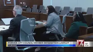 Former Durham city councilmember files defamation lawsuit