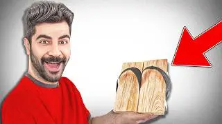چطور دمپایی چوبی سامورایی (Geta) بسازیم؟ | Samurai Geta Sandals