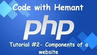Tutorial #2 - Components of a website | lesson for beginners in hindi