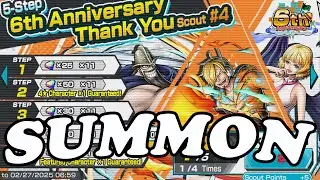 SO MANY SANJI / NEW 6th Anniversary Bounty Festival Summons / OPBR