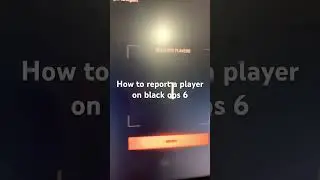 How to report a player on black ops 6