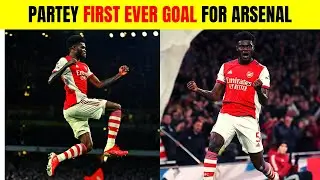 Thomas Partey Scores First Arsenal Goal In Premier League | Arsenal 3-1 Aston Villa