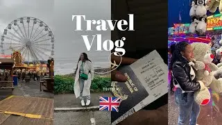 Come to the UK with me | sight seeing, winter wonderland rides, golf date & more