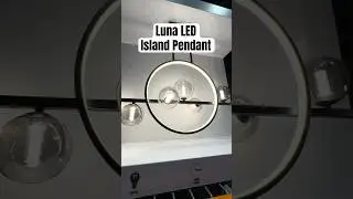 Luna 8-Light LED Island Pendant at Costco! ✨ Stylish, Modern & Dimmable!