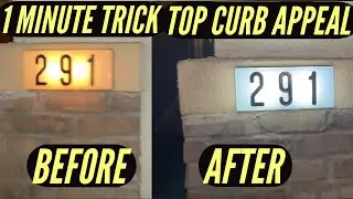 How To Replace House Number Light | Enhancing Home's Curb Appeal with LED Bright Address Lamps
