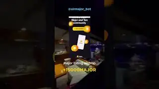 MAJOR AIRDROP 150,000 COINS | CLAIM YOUR REWARD ⭐ #major #cryptocurrency #majorlisting #majorairdrop