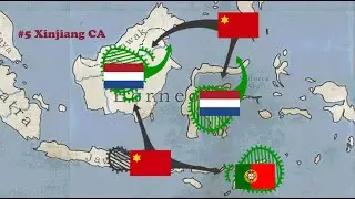 Strategy & Tactics Sandbox WW2. Xinjiang conquers asia #5