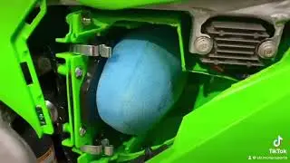24 KX 450 Air Filter & Air Box Mod