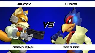 S@PS 226: Jbhmax vs Lumor Grand Final - Melee Singles