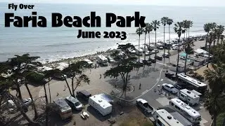 Faria Beach Park Aerial