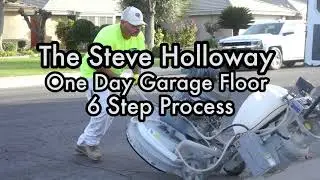 The Steve HolloWAY - One Day #Garage Floors!