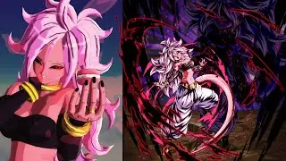 Voice lines of transforming 21|| DragonBall Legends