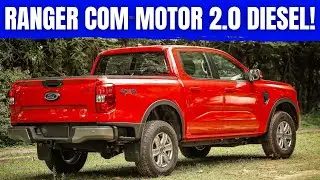 REVIEW NOVA FORD RANGER 2026 COM MOTOR 2.0 DIESEL! COMO &Eacute; O SEU DESEMPENHO? VALE A PENA?