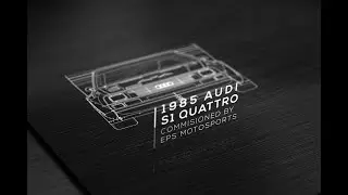 Audi S1 Quattro Engineered Art - Sponsor gift commission from EPS Motorsport.
