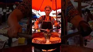 Life at a Wild Meet Market #seafood #food #fish #cooking #animalsmarket #meatmarket