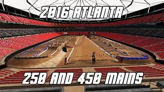 Mx Simulator - 2016 EMF Pro Motosport SX - Rd8 - 250 and 450 Main Events