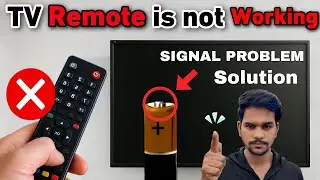 Universal TV Remote Not Working Fix | IR Remote Solution 2025
