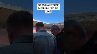 FC 25 Half Time scenes in real life #fc25 #sunderland #football #fc