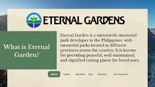 Eternal Garden Lipa &ndash; A Place of Peace and Remembrance