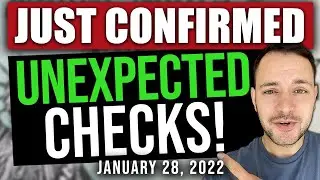 (UNEXPECTED CHECKS! CONFIRMED!) STIMULUS CHECK UPDATE & BUILD BACK BETTER 01/28/2022