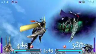 Final Fantasy Dissidia - Warrior of Light vs Garland