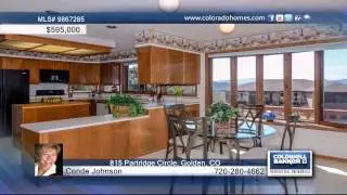 815 Partridge Circle  Golden, CO Homes for Sale | coloradohomes.com