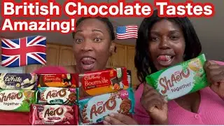 Americans Try BRITISH CHOCOLATE For The First Time!