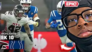 FALCONS FAN REACTS TO ATLANTA FALCONS VS INDIANAPOLIS COLTS GAME HIGHLIGHTS | 2025 NFL WEEK 9!