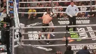 mono ramos vs joey spencer Final Round Trainer Throws the Towel Las Vegas MGM