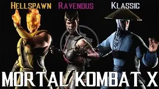 MKX Mobile - FW - Hellspawn Scorpion, Ravenous Mileena, Klassic Raiden
