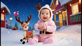 Santa&rsquo;s Reindeer New Year Run | New Year Celebration Learning Song for Toddlers & Preschoolers