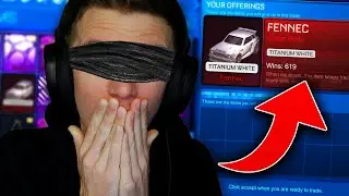 Can You STEAL My White Fennec? | Rocket League Blind Trading With Fans