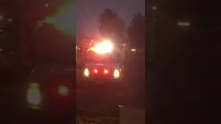American medical response ambulance lights