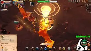 Albion Online - 2v2 Hell Gate - Tombhammer/Blazingstaff - Blackpanther #37