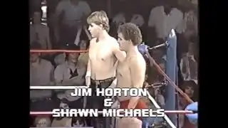 Shawn Michaels first televised match Ever! 10/18/1984 Mid-South Wrestling #ShawnMichaelsDebut