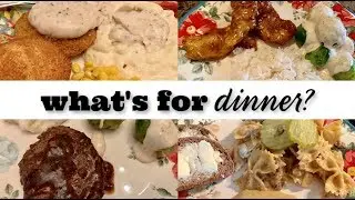 TWO WEEKS OF LARGE FAMILY WHAT'S FOR DINNER & DESSERT! || REAL LIFE MEAL IDEAS