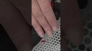 Nail Infill Technique: Safely Remove Lifting & Gel Polish #shorts