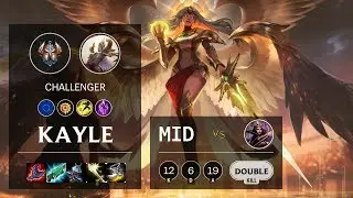 Kayle Mid vs LeBlanc - EUW Challenger Patch 10.9