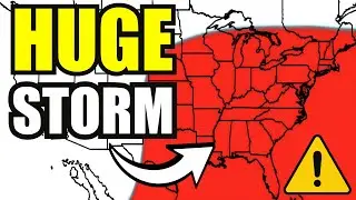 💥 MAJOR Winter Storm Alert: Texas-Virginia | 3-Day Event Starting Fri