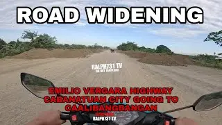 Road Widening Emilio Vergara Highway Cabanatuan city  going to Caalibangbangan