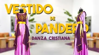 Crea un vestido de pandero para danza cristiana | Parte 1