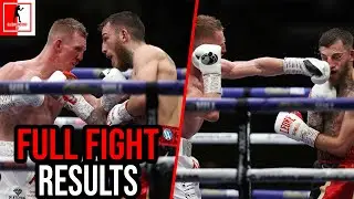 Sam Eggington Vs Ted Cheeseman Full Fight Results