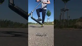How to Tailwhip in 30 Seconds #viral #stunt #scooter #tutorial #stuntscooter