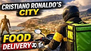 Food Delivery in Cristiano Ronaldo&rsquo;s City 🇵🇹 | Real Life Experience in CR7 Hometown Madeira