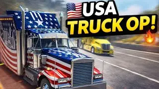 TRUCK SIMULATOR DRIVE USA 🚛 | FIRST GAMEPLAY | REALISTIC TRUCK DRIVING 😱