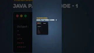 Java Pattern Code Series 