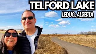 Autumn Walk at Telford Lake | 8KM Scenic Trail in Leduc, Alberta 🍂🚶&zwj;♀️