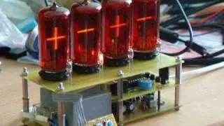 BINARY NIXIE CLOCK