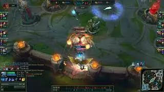 Galio in URF penta kill (basicly 1v5)